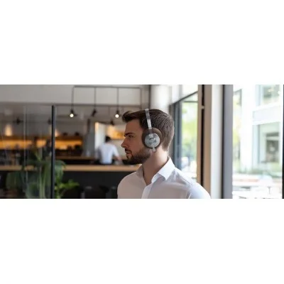 Moss Noise Cancelling Over-Ear Bluetooth Headphones with Up to 66 Hours of Battery Life - Brown